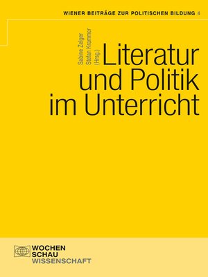 cover image of Literatur und Politik im Unterricht